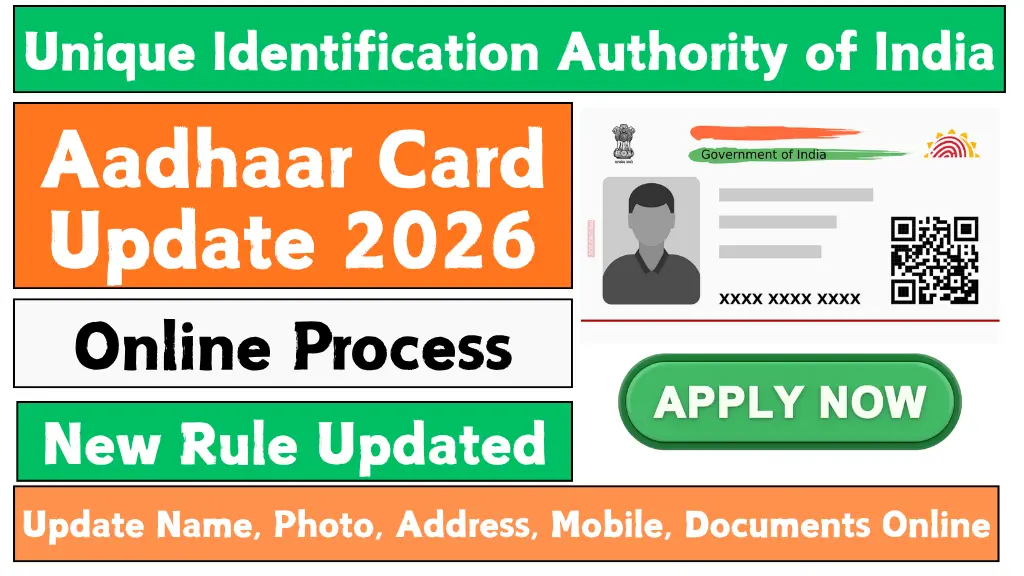 Aadhaar Card Update 2026